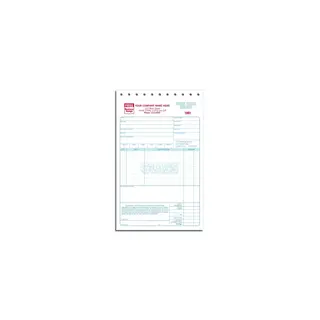 Work Order Forms for Glass Repair, 4-Part