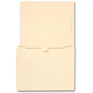 Medical Folders- Full Pocket-End Tab Style