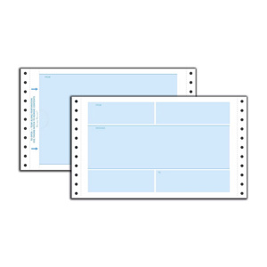 D9661 - Continuous One-Way Self Mailers