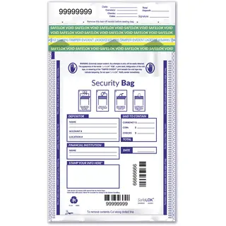 Opaque Deposit Bags - Single Pocket