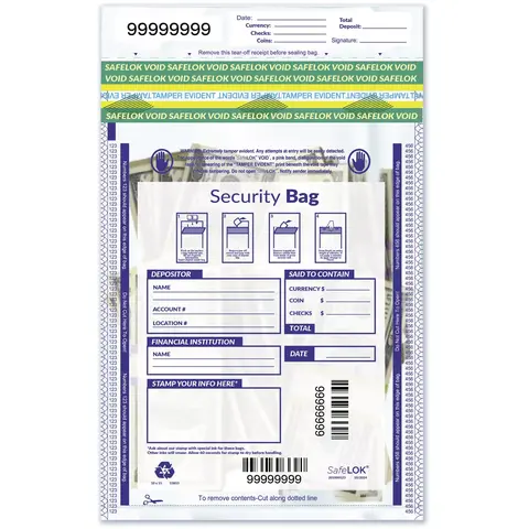 Cash Deposit Bags