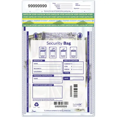 Cash Deposit Bags