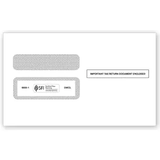 W-2 Tax Envelopes - Double-Window 