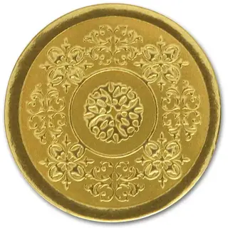 H1113, Holiday Envelope Seals - Gold Foil Seals