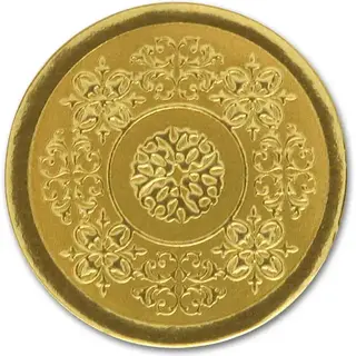 H1113, Holiday Envelope Seals - Gold Foil Seals