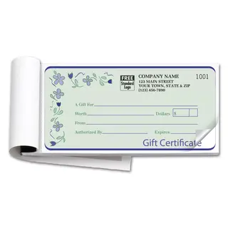 Gift Certificate Books, Spring Bouquet