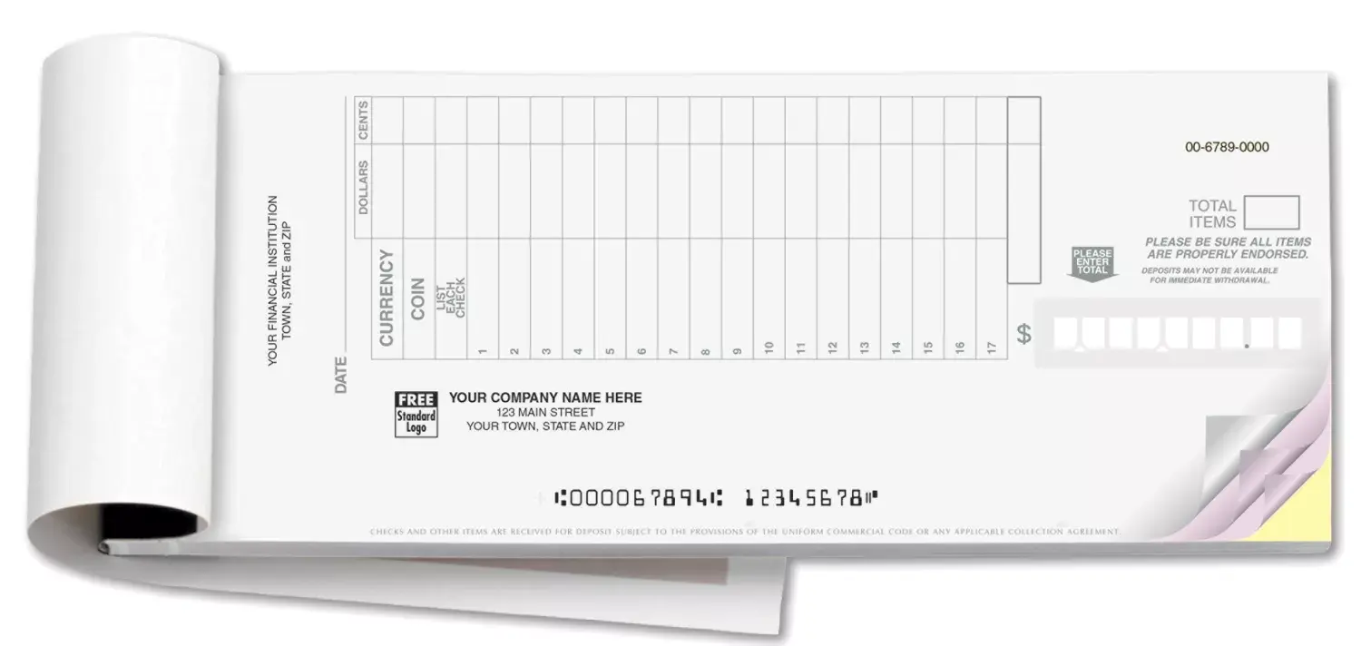 Deposit Ticket Books - Classic