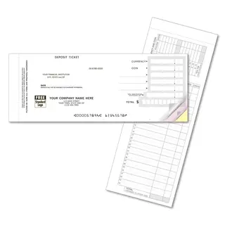 Deposit Ticket Books - Quick Entry