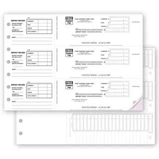 3-Per-Page Deposit Tickets