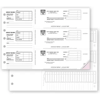 3-Per-Page Deposit Tickets