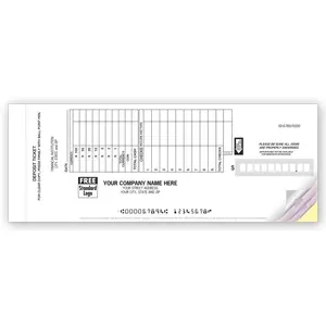 Deposit Ticket Books - Retail