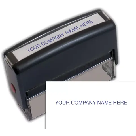 Custom Self-Inking Pay-To Stamp