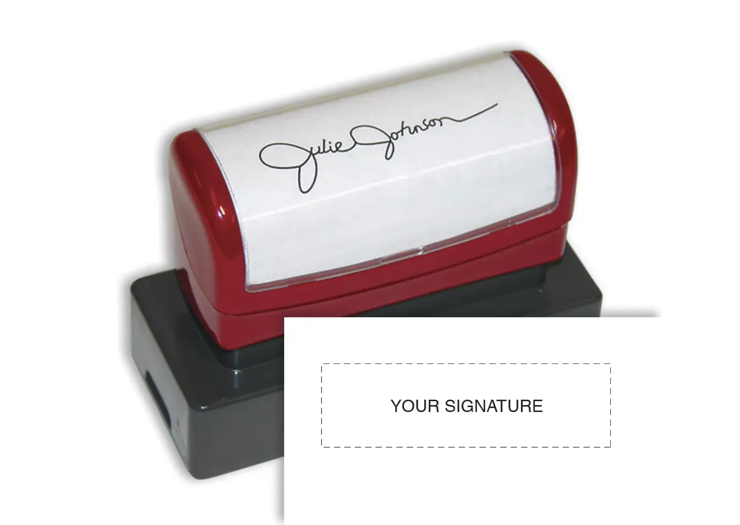 Custom Signature Stamps - Pre-Inked