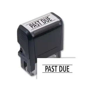 103001, Past Due Stamp - Self-Inking
