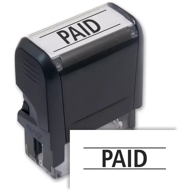 103002, Paid Stamp - Self-Inking