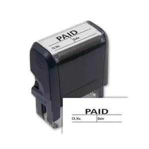 103006, Paid w/ boxes Stamp - Self-Inking