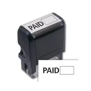 103007, Paid w/ Open Box Stamp - Self-Inking