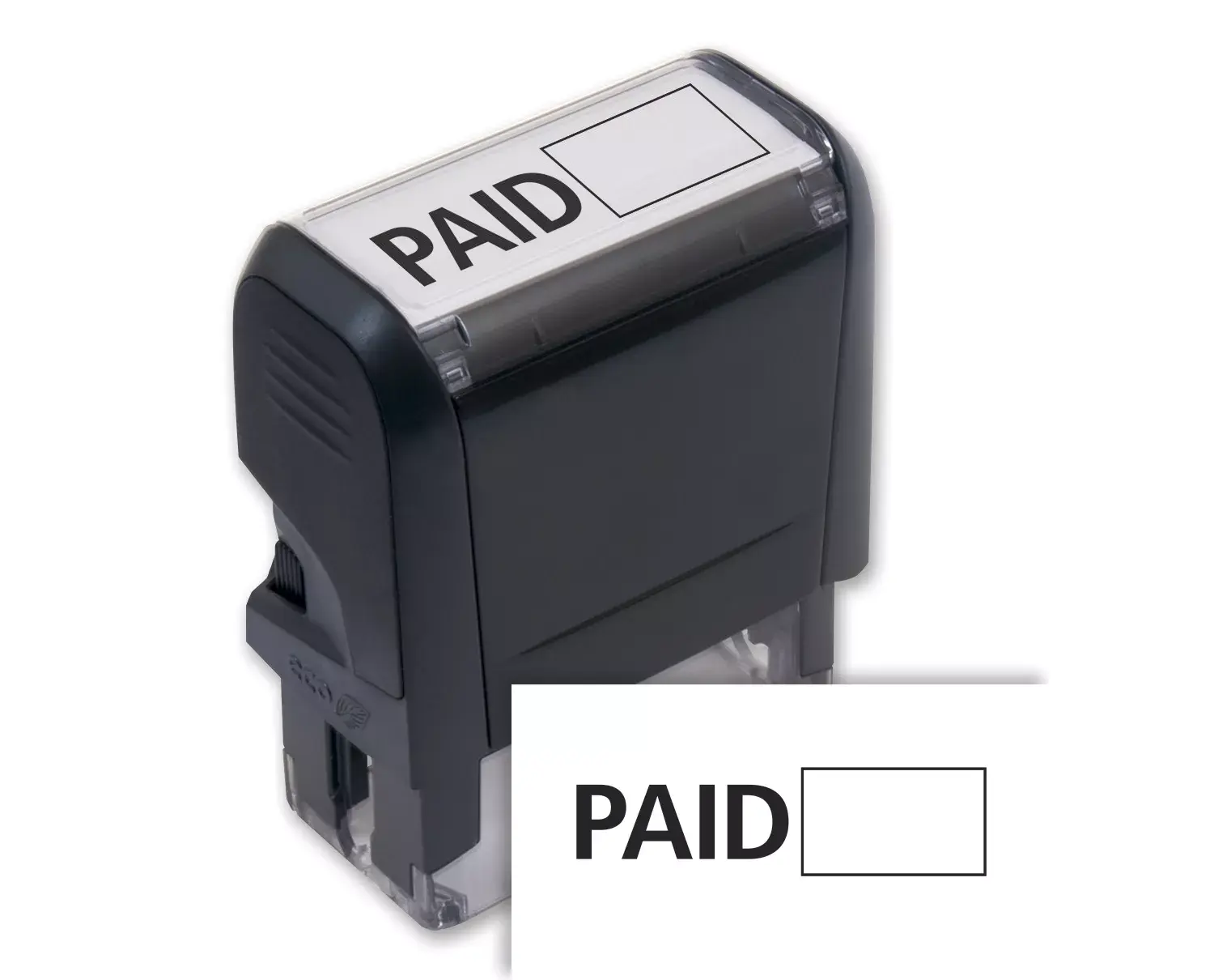 103007, Paid w/ Open Box Stamp - Self-Inking