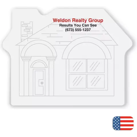 House Shaped Sticky Notepads