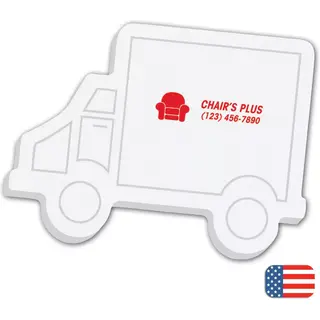 Truck Shaped Sticky Notepads 
