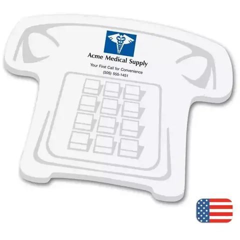 Phone Shaped Sticky Notepads