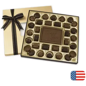 Medium Holiday Chocolate Gift Boxes: Truffles