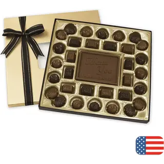 Medium Holiday Chocolate Gift Boxes: Truffles