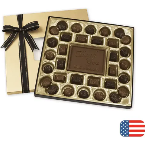 Medium Holiday Chocolate Gift Boxes: Truffles