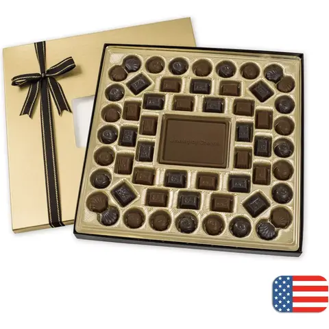 Large Holiday Chocolate Gift Boxes: Truffles