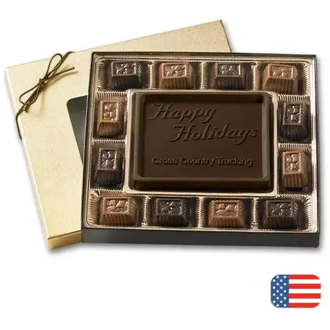 Small Holiday Chocolate Gift Boxes: Truffles