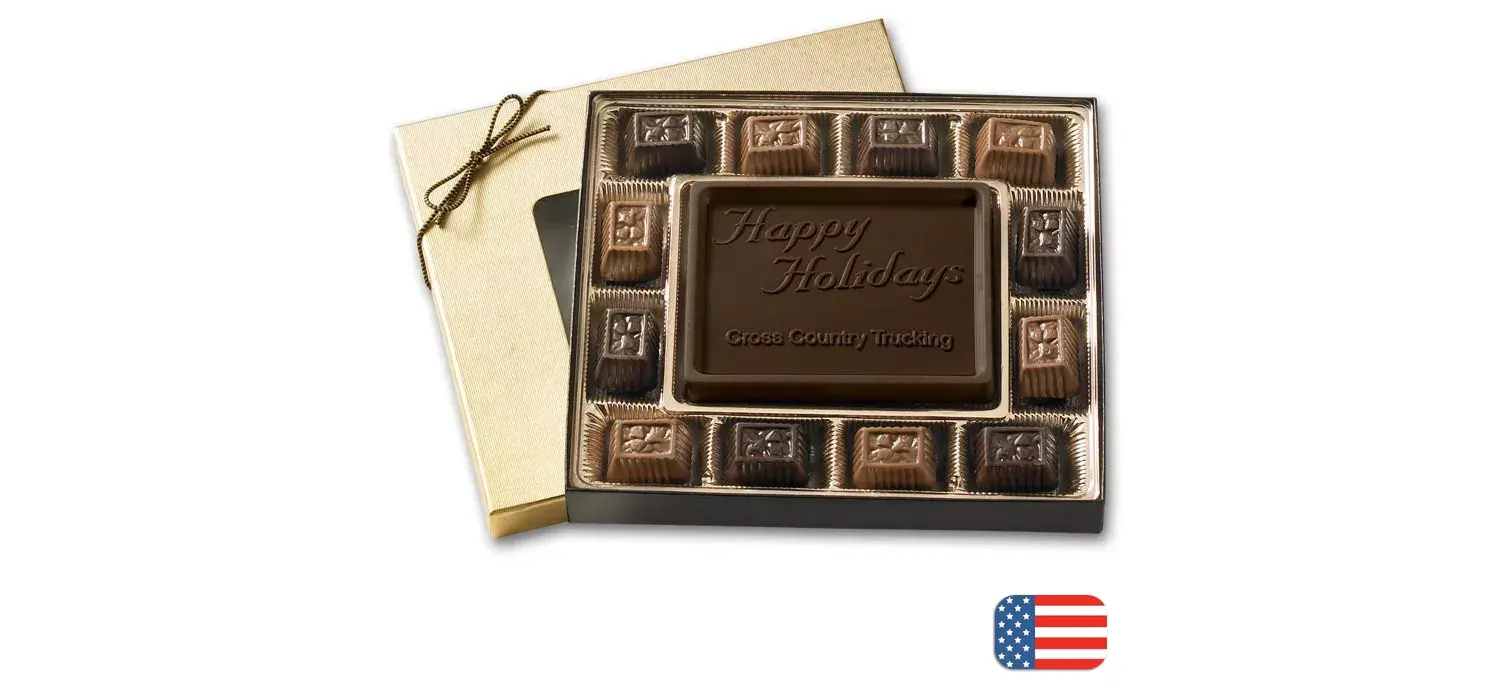 Small Holiday Chocolate Gift Boxes: Truffles