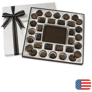 Medium Holiday Chocolate Gift Box: Truffles