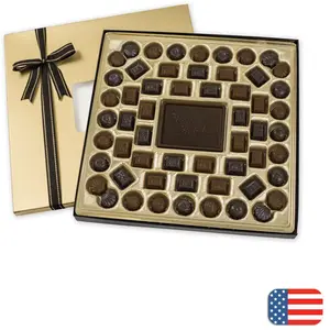 Large Holiday Chocolate Gift Box: Truffles
