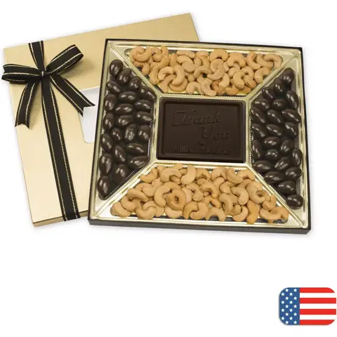 Personalized Chocolate Almonds & Cashews