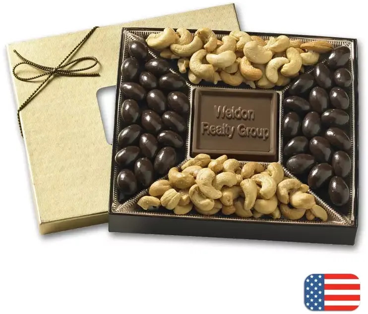 Custom Holiday Gifts - Chocolates & Nuts