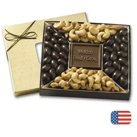 Custom Holiday Gifts - Chocolates & Nuts