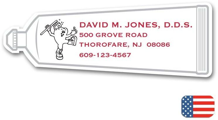 108863, Toothpaste Magnet