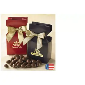 Chocolate Almonds in Custom Printed Bags