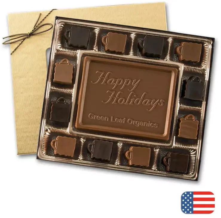 Milk Chocolate Retail Truffles Gift Boxes