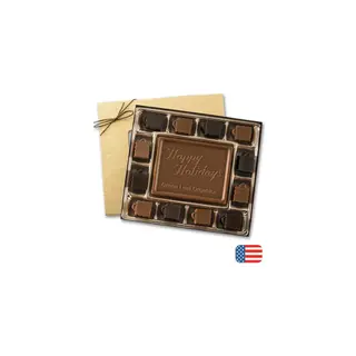 Milk Chocolate Retail Truffles Gift Boxes