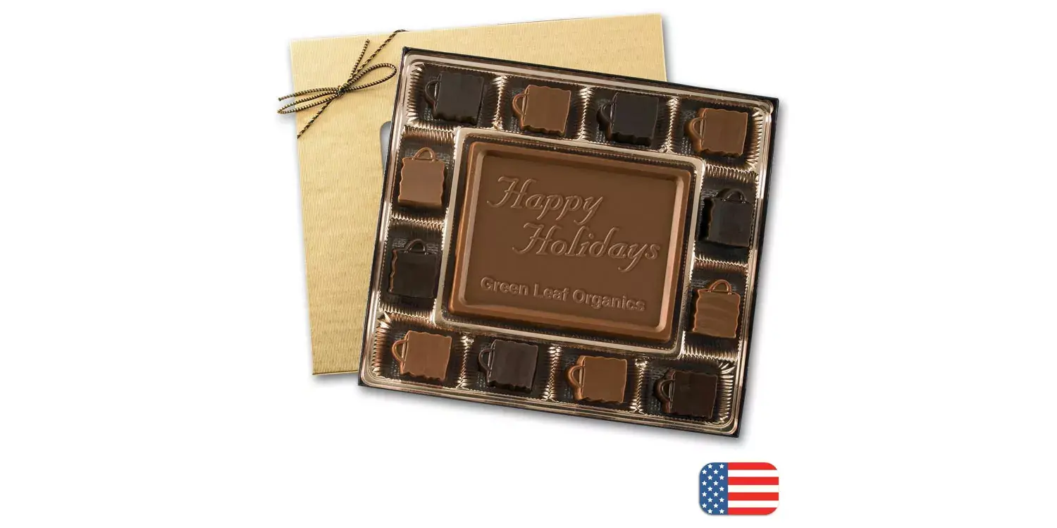 Milk Chocolate Retail Truffles Gift Boxes