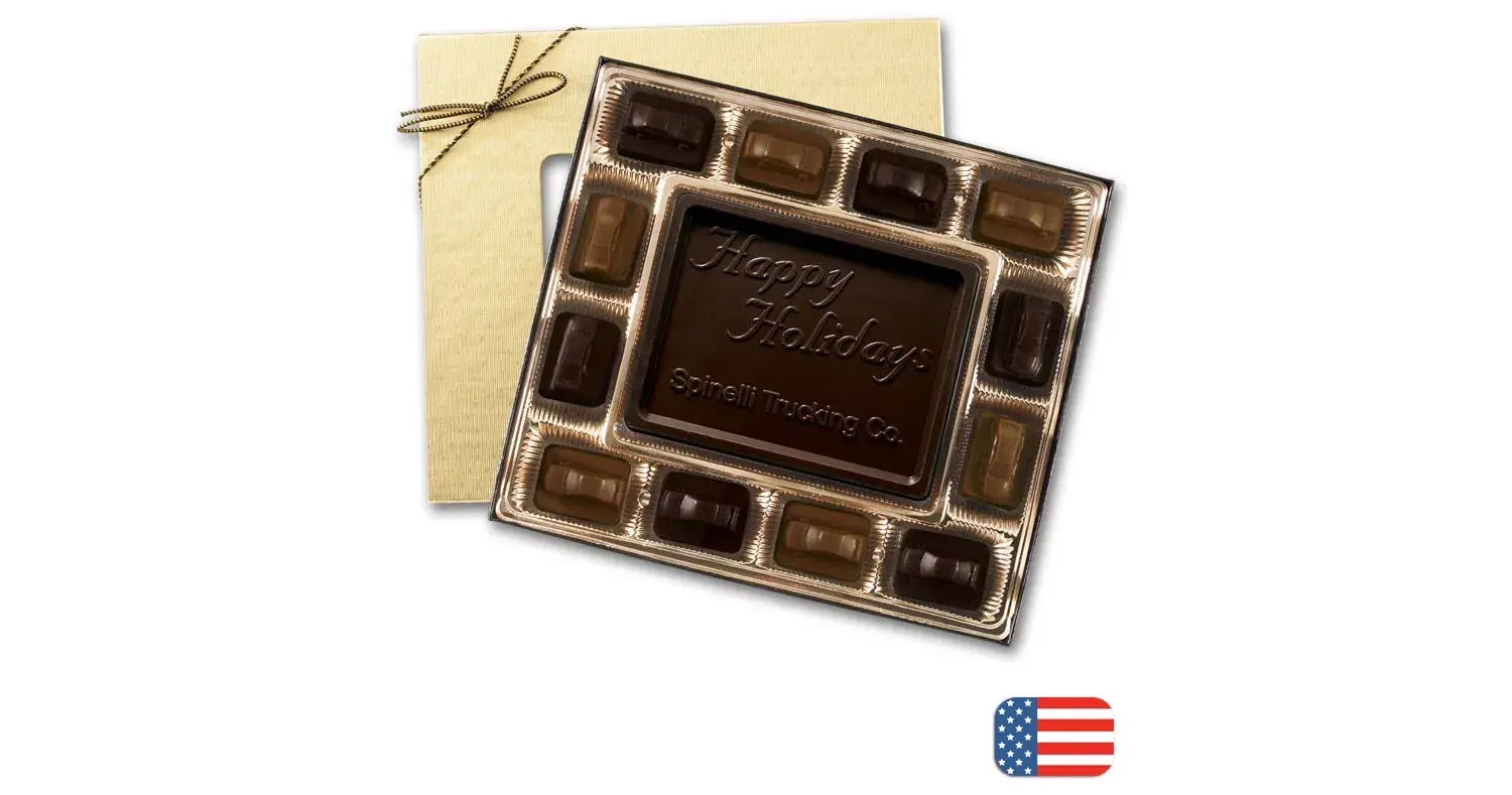 Automotive Truffle Box - Dark Chocolate 