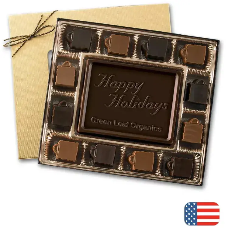 Dark Chocolate Retail Truffle Boxes
