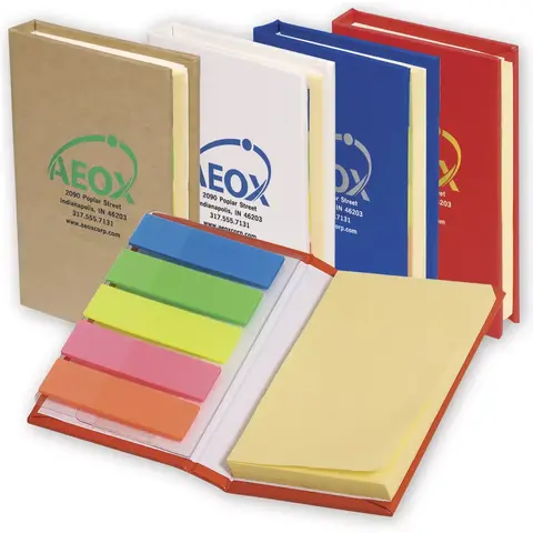 109179, Custom Sticky Notes Books with Business Logo