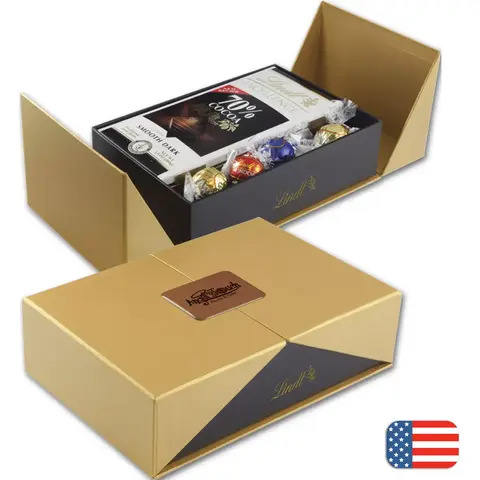 109738, Golden Box of Lindt Sweets
