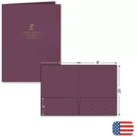 Tag Stock Presentation Folders