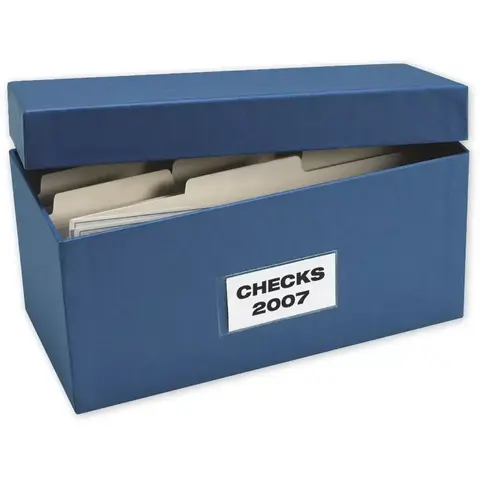 Check Storage Box
