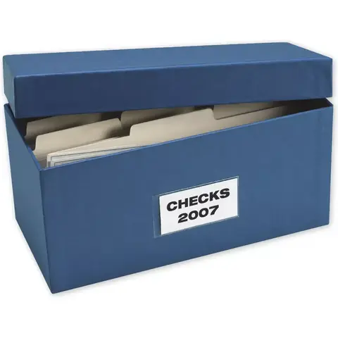 Check Storage Box