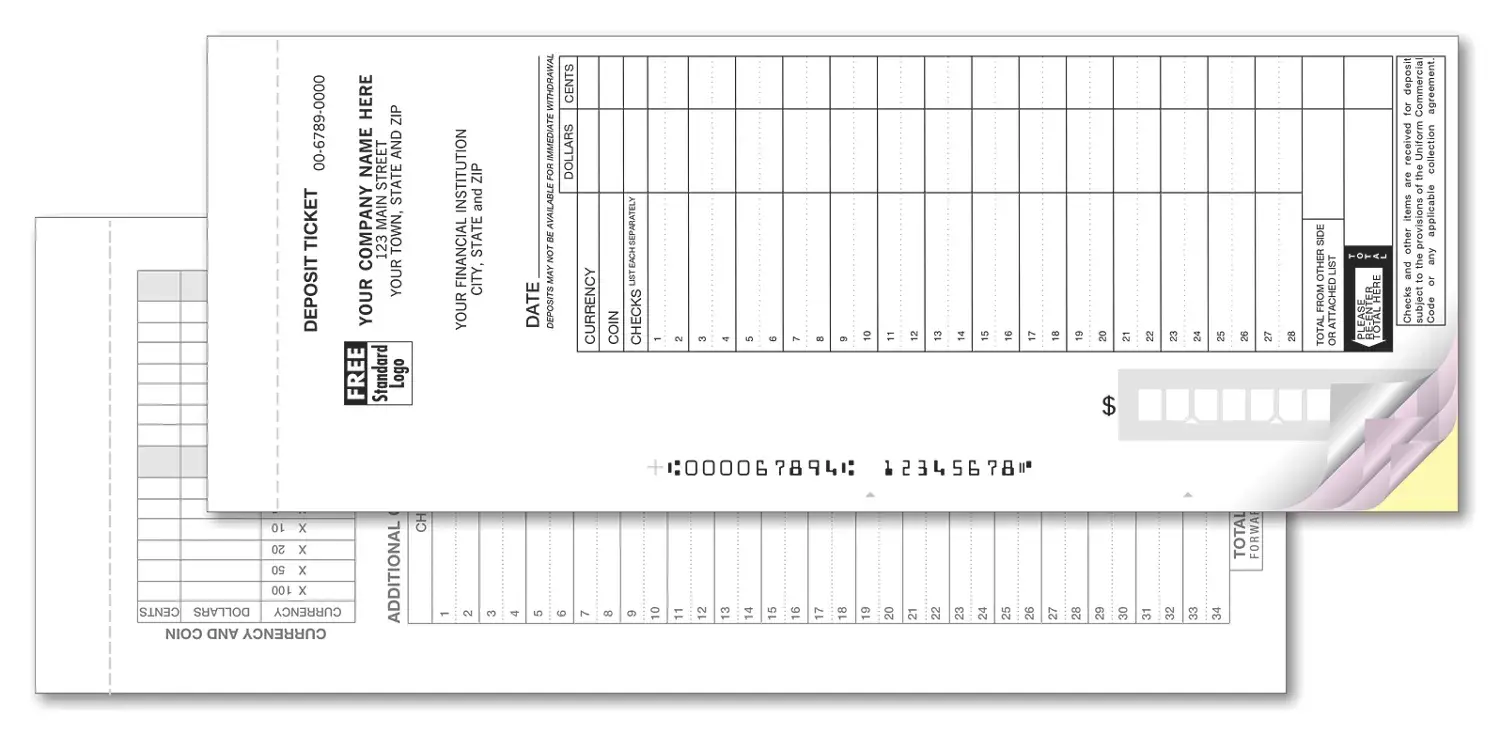 Deposit Tickets - Max. Entry