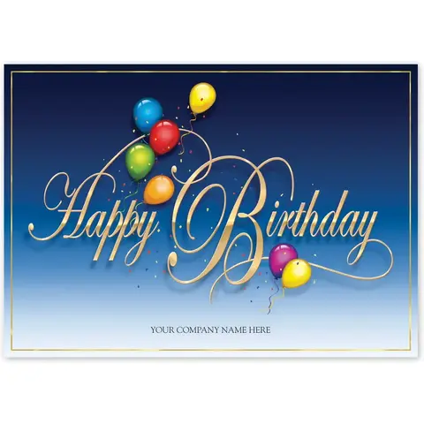 Happy Bunch Birthday Card